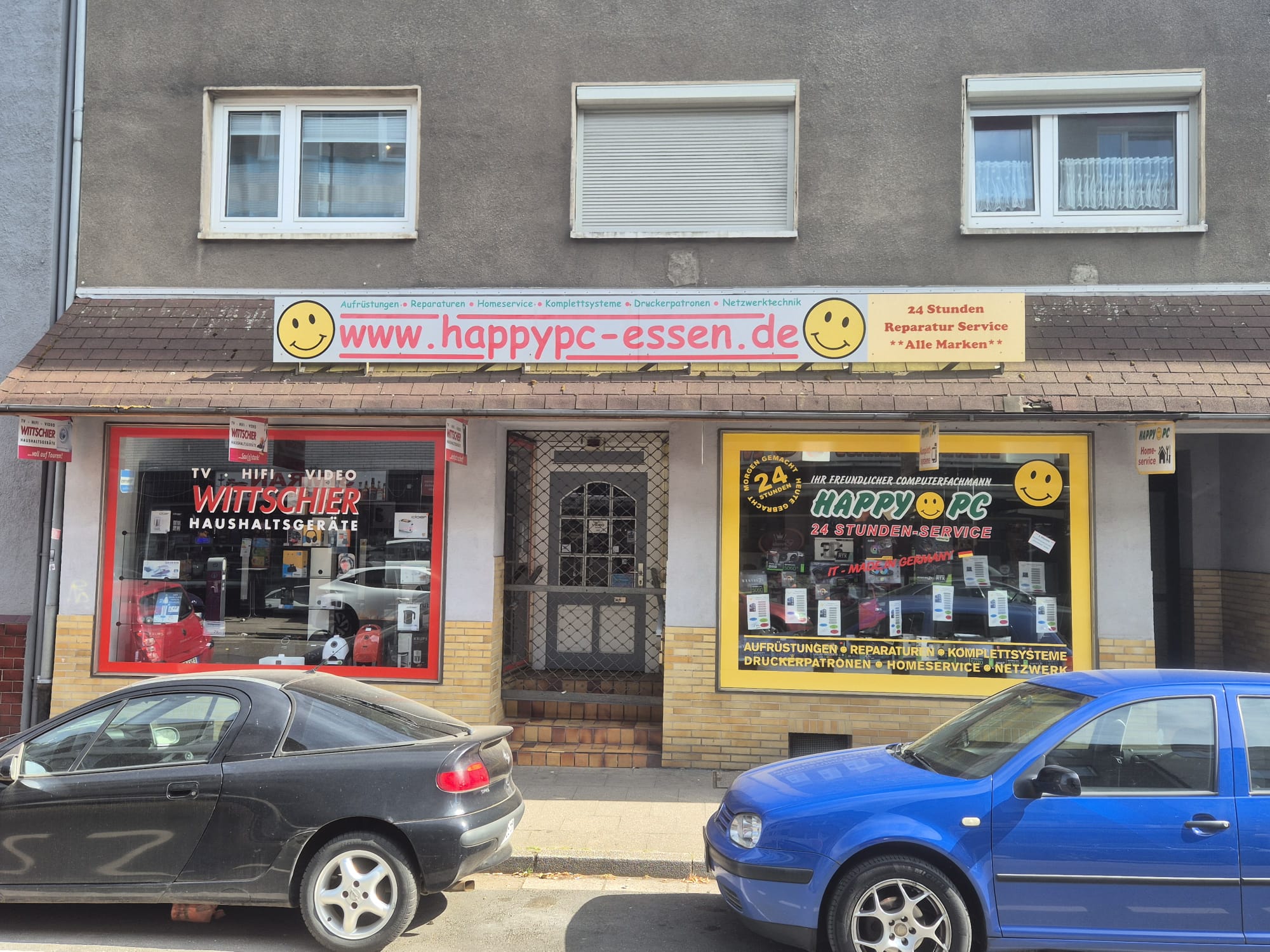 Außenansicht von Happy PC Essen