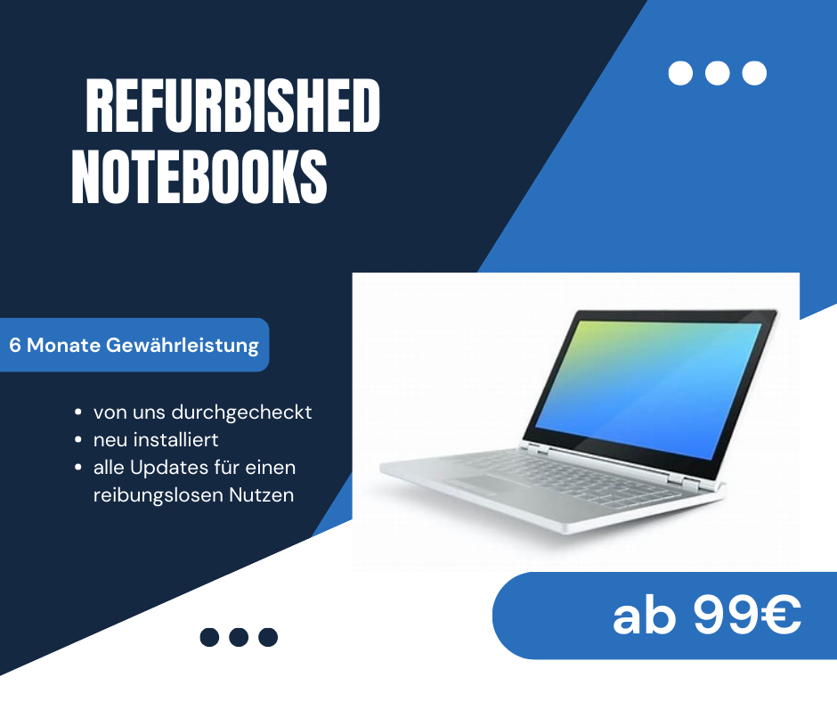 Geprüfte gebrauchte Computer und Notebooks bei Happy PC Essen